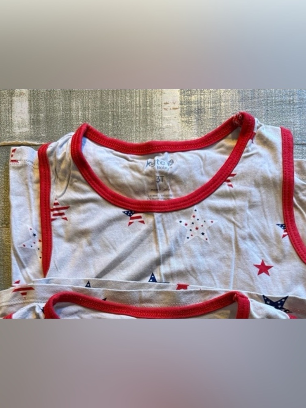 Kyte Baby liberty tank-3T